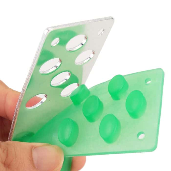 2 in 1 Luminous rutschfeste Automatische Getriebe Auto Pedale Fuß Bremsbelagbezug-Set – Bild 5