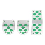 3 in 1 Small Luminous rutschfeste Automatische Getriebe Auto Pedale Fuß Bremsbelagbezug-Set – Bild 2