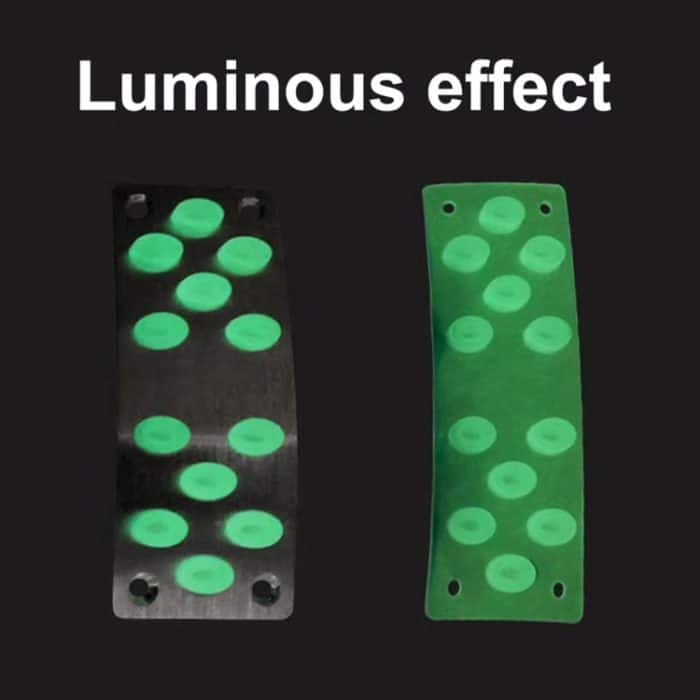 3 in 1 Small Luminous rutschfeste Automatische Getriebe Auto Pedale Fuß Bremsbelagbezug-Set – Bild 9