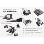 Auto Clip Armaturenbrett Halterung Handyhalter – Bild 9