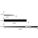 5 in 1 Auto Styling Stripe Hood PVC Aufkleber Auto dekorative Aufkleber, D-935 – Bild 3