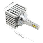 2 PCS DC12V / 35W / 5500K / 4000LM Auto ED Scheinwerferlampen SMD3570 Lampen für D1S – Bild 2