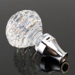 Universal Car Nest Shaped Crystal Getriebe Schaltknauf mit Licht – Bild 2