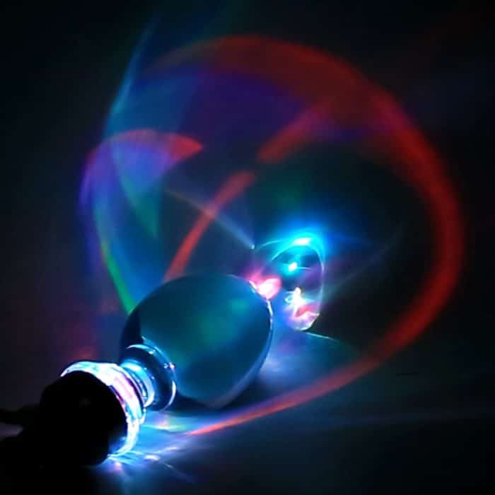 Universal Car Egg-förmiger Crystal Gear Head Gear Schaltknauf mit Licht – Bild 5