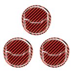 9 in 1 Auto Carbon Fiber Zentrale Air Outlet Rahmen Dekorative Aufkleber für Ford Mustang 2015-2020 – Bild 2