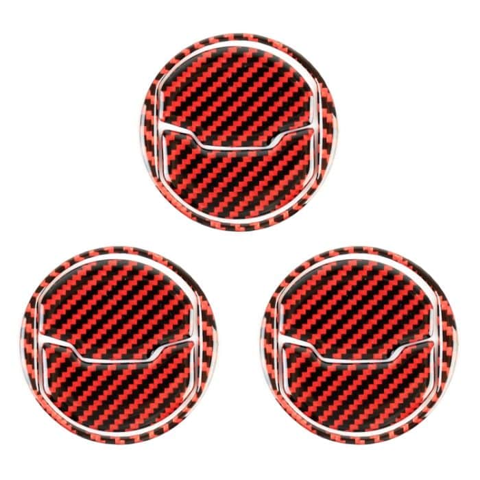 9 in 1 Auto Carbon Fiber Zentrale Air Outlet Rahmen Dekorative Aufkleber für Ford Mustang 2015-2020 – Bild 2