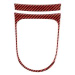 2 in 1 Auto Carbon Fiber Getriebe Rahmen Dekorative Aufkleber für Ford Mustang 2015-2020 – Bild 2