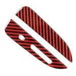 2 in 1 Auto Kohlefaser Gang Position dekorative Aufkleber für Ford Mustang 2015-2020, Linkslenker – Bild 2