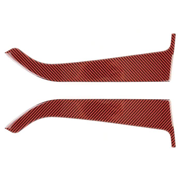 2 in 1 Auto Carbon Fiber Tür Panel Dekorative Aufkleber für Ford Mustang 2015-2020 – Bild 2