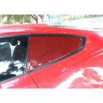 2 in 1 Auto Carbon Fiber Shutter Dekorativer Aufkleber für Ford Mustang 2015-2020 – Bild 5