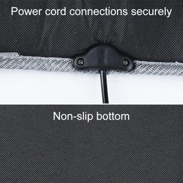 Auto 24V Vordersitzheizung Kissenwärmer Abdeckung Winter beheizt warm, Einzelsitz, 24V Single Seat (Black), 24V Single Seat (Coffee), 24V Single Seat (Beige), 24V Single Seat (Red) – Bild 4