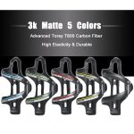 TOSEEK Matte Vollcarbon-Trinkflaschenhalter für Rennräder, Matte (Green), Matte (Grey), Matte (Blue), Matte (Red), Matte (Yellow) – Bild 6