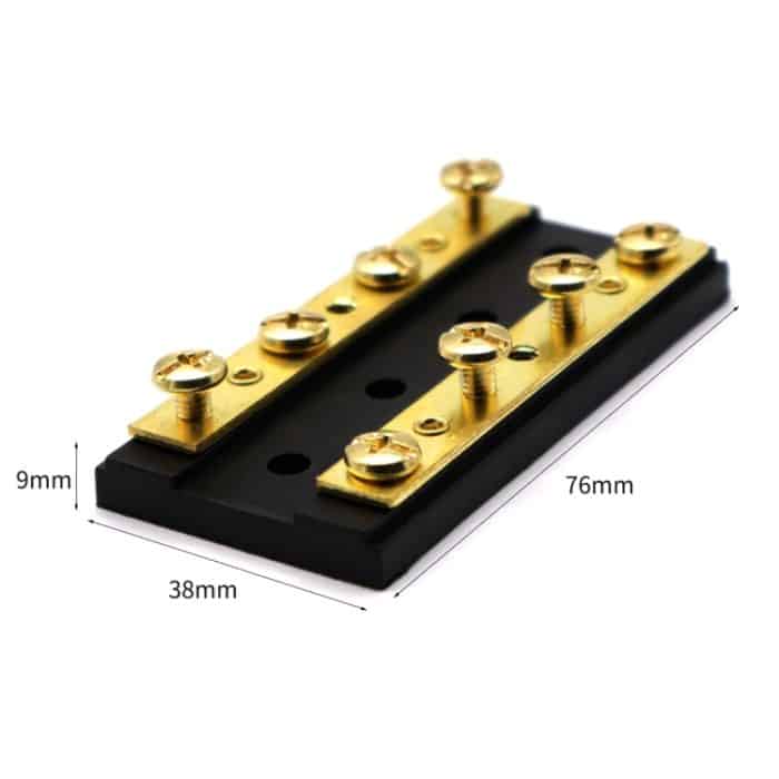 8-Wege-4P-Stromverteilung Dual-Sammelschiene 8-Bit-Verteilerkasten für Auto / Wohnmobil / Boot – Bild 4