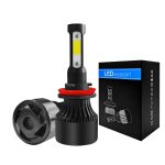 2 Stück S2 H8 / H9 / H11 DC9-36V / 25W / 6000K / 2500LM IP68 Auto-LED-Scheinwerferlampen, H8 / H9 / H11 – Bild 8