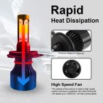 2 Stück S2 H4 / HB2 / 9003 DC9-36V / 25W / 6000K / 2500LM IP68 Auto-LED-Scheinwerferlampen, H4 / HB2 / 9003 – Bild 5