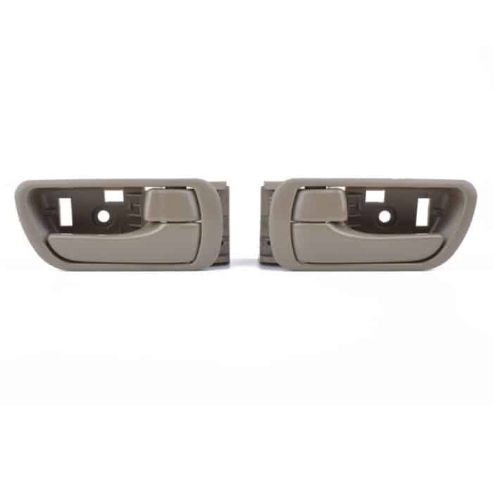 2 Stück Auto rechts links Innentürgriffe 69205-33040 RH / 69206-33040 LH für Toyota Camry 2002-2006, For Toyota Camry 2002-2006, For Toyota Camry 2002-2006 (Beige) – Bild 1