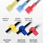 120 in 1 Universal T Shape Push Clamp Solderless Wire Connector Fast Wiring Terminal Insulated Joint Connector Set – Bild 3