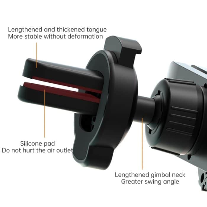 HAMTOD Pro Car Gravity Unsichtbare Teleskop-Handyhalterung – Bild 6