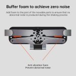 HAMTOD Pro Car Gravity Unsichtbare Teleskop-Handyhalterung – Bild 7