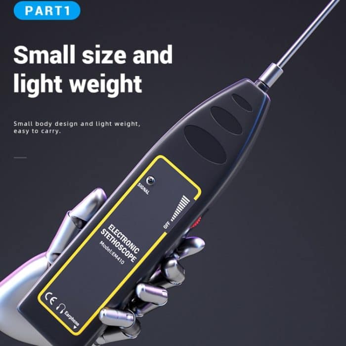 Auto Elektronisches Stethoskop Abnormal Sound Detector Mechanisches Fehlerdiagnosewerkzeug – Bild 4