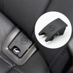 Auto-Kindersitz-Rücksitz-Isofix-Abdeckung für Audi A4 2009–2016, For Audi A4 2009-2016 (Black), For Audi A4 2009-2016 (Grey)