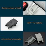 Auto-Kindersitz-Rücksitz-Isofix-Abdeckung für Audi A4 2009–2016, For Audi A4 2009-2016 (Black), For Audi A4 2009-2016 (Grey) – Bild 5