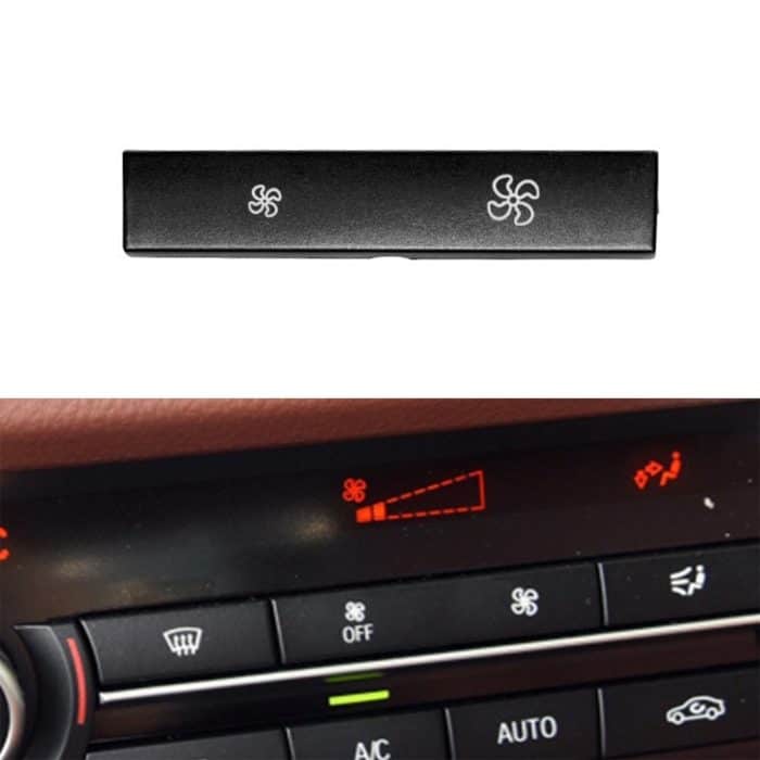 Auto-Windkraftschalter Klimaanlage Luftvolumen-Taste für BMW 5-Serie 2011-2017 / 7 Serie 2009-2015, Standard-Luftvolumen – Bild 1