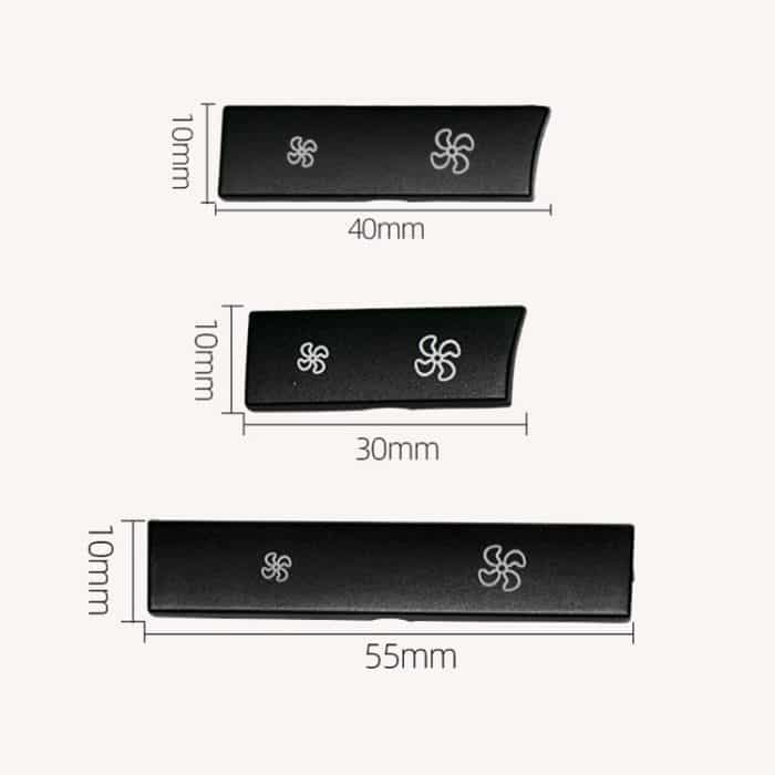 Auto-Windkraftschalter Klimaanlage Luftvolumen-Taste für BMW 5-Serie 2011-2017 / 7 Serie 2009-2015, Standard-Luftvolumen – Bild 3