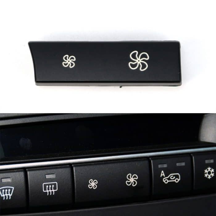 CRP1164.jpg Auto Windkraftschalter Klimaanlage Luftvolumentaste für BMW 5er 2011-2017 / 7 Serie 2009-2015, linke hohe Konfiguration – Bild 1