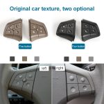 Auto linke Seite 5-Tasten-Lenkradschalter-Tastenfeld 1648200010 für Mercedes-Benz W164, Linksfahrt, Left Side 5-button (Black), Left Side 5-button (Coffee), Left Side 5-button (Grey) – Bild 3