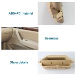 Auto Hinten Links Innentüren Griff Pull Trim Abdeckung 5141 7394 519-1 für BMW X3 X4, links Fahren, Rear Left Inside (Black), Rear Left Inside (Beige) – Bild 3