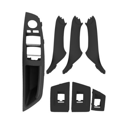 Auto Standard Version Innentüren Griff Pull Trim Abdeckung 5141 7225 873 für BMW F10 F18, links fahren, Standard Version (Black), Standard Version (Dark Coffee), Standard Version (Beige White), Standard Version (Grey), Standard Version (Beige)...