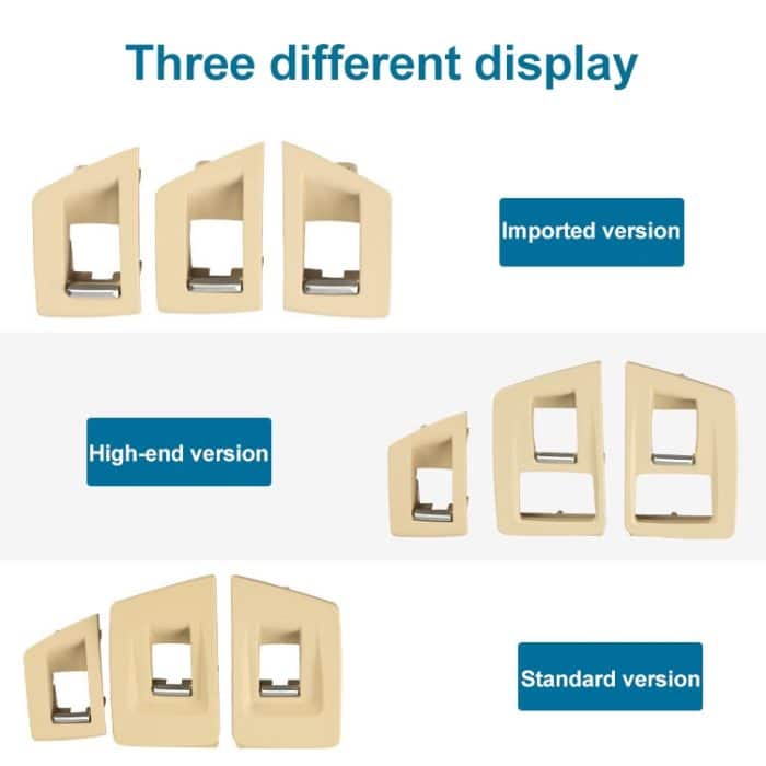 Auto Standard Version Innentüren Griff Pull Trim Abdeckung 5141 7225 873 für BMW F10 F18, links fahren, Standard Version (Black), Standard Version (Dark Coffee), Standard Version (Beige White), Standard Version (Grey), Standard Version (Beige)... – Bild 4