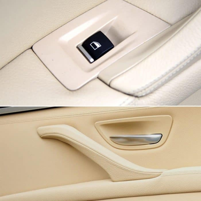 Auto importierte Version Innentüren Griff Pull Trim Cover 5141 7225 873 für BMW F10 F18, Linksfahren, Imported Version (Dark Coffee), Imported Version (Beige White), Imported Version (Grey), Imported Version (Beige), Imported Version (Wine Red) – Bild 7