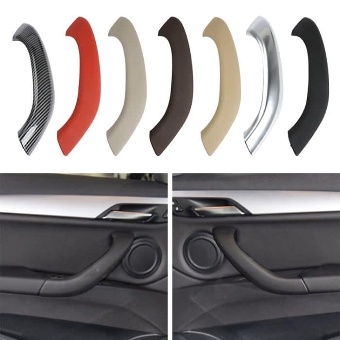 Auto Linke Seite Innentüren Griff Pull Trim Abdeckung 51417417513 für BMW X1 2016-, Links Fahren, Left Side (Black), Left Side (Coffee), Left Side (Beige White), Left Side (Beige), Left Side (Red) – Bild 2