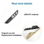 Autotür-Fensterheberschalter-Verkleidung vorne links 51416983705 für BMW E60 2008–2010, Linksfahr-Standardversion, Standard Version – Bild 3