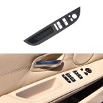 Autotür-Fensterheberschalter-Verkleidung vorne links 51416983705 für BMW E60 2008–2010, Linksfahrversion mit hoher Konfiguration, High Configuration Version