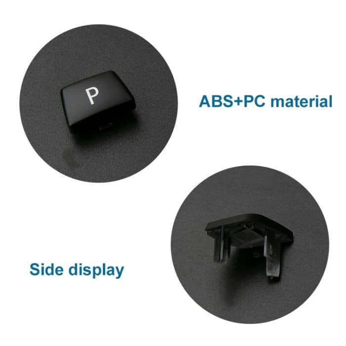 Auto-Schalthebel, Auto-Parkknopf, Buchstabe P-Kappe für BMW 5er 2002–2010, Linksfahrt, For BMW 5 Series 2002-2010 (Black), For BMW 5 Series 2002-2010 (Blue), For BMW 5 Series 2002-2010 (Red) – Bild 3