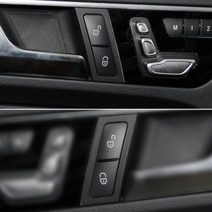 Autotürverriegelungsschaltertasten für die linke Seite 2049058402 für Mercedes-Benz W204, Linksfahrt, For Mercedes-Benz W204 Left Side (Black), For Mercedes-Benz W204 Left Side (Red) – Bild 6