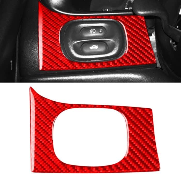 CRP1400R.jpg Carbon-Faser-Auto-Scheinwerferschalter-Panel-Aufkleber für Chevrolet Corvette C5 1998–2004, linker Antrieb, Headlight Switch Panel Sticker – Bild 1