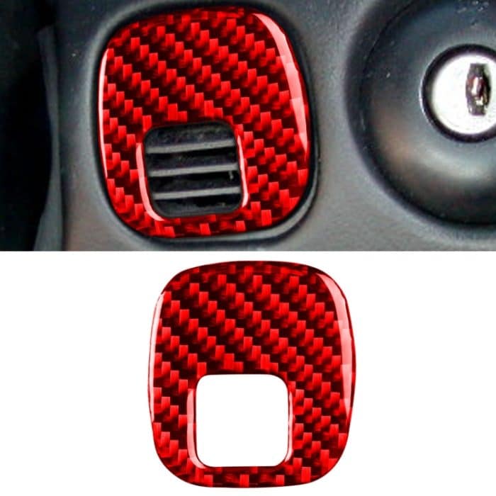 CRP1417R.jpg Autoschlüssel-Tastenaufkleber aus Kohlefaser für Chevrolet Corvette C5 1998–2004, linker Antrieb, Key Panel Button Sticker – Bild 1