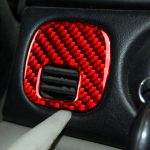 Autoschlüssel-Tastenaufkleber aus Kohlefaser für Chevrolet Corvette C5 1998–2004, linker Antrieb, Key Panel Button Sticker – Bild 5