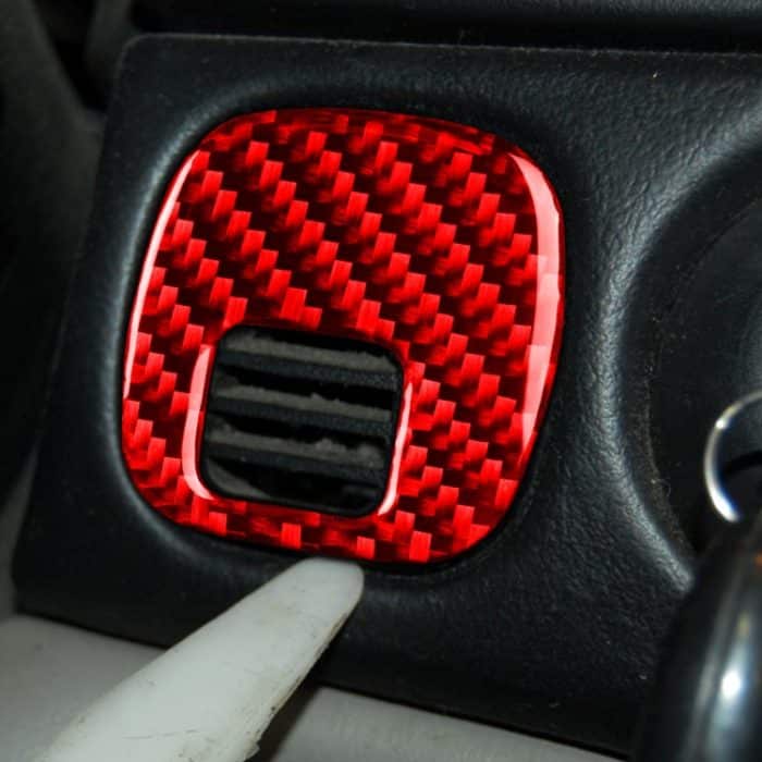 Autoschlüssel-Tastenaufkleber aus Kohlefaser für Chevrolet Corvette C5 1998–2004, linker Antrieb, Key Panel Button Sticker – Bild 5