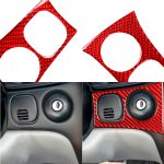 Aufkleber für Autoschlüsseltafel aus Kohlefaser, für Chevrolet Corvette C5 1998–2004, linker Antrieb, Car Key Panel Sticker – Bild 4