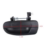 4 PCS Auto vorne hinten links links außen Türgriffe 82660-25000FR / 82650-25000FL / 83660-25000RR / 83650-25000RL für Hyundai Accent – Bild 2