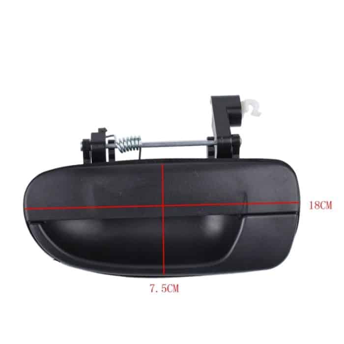 4 PCS Auto vorne hinten links links außen Türgriffe 82660-25000FR / 82650-25000FL / 83660-25000RR / 83650-25000RL für Hyundai Accent – Bild 2