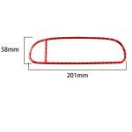 Kohlefaser-Auto-Luftauslass-Aufkleber für Chevrolet Corvette C5 1998–2004, Linksantrieb, Air Outlet Sticker – Bild 2