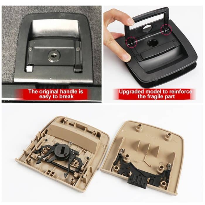 Auto-Kofferraummatte, Teppichgriff ohne Loch 51479120283 für BMW X5 / X6 2006–2013, Linksfahrt, without Hole For BMW X5 (Black), without Hole For BMW X5 (Beige) – Bild 4