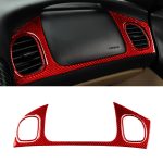 3-in-1-Carbon-Faser-Auto-Luftauslass-Aufkleber-Set für Beifahrersitz, für Chevrolet Corvette C5 1998–2004, Linksantrieb, 3 in 1 Passenger Seat Air Outlet Sticker