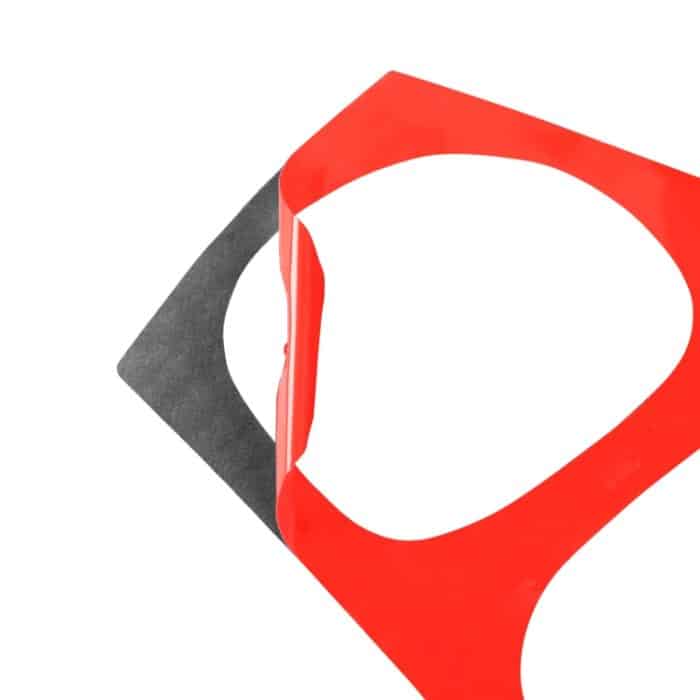 3-in-1-Carbon-Faser-Auto-Luftauslass-Aufkleber-Set für Beifahrersitz, für Chevrolet Corvette C5 1998–2004, Linksantrieb, 3 in 1 Passenger Seat Air Outlet Sticker – Bild 3